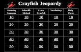Crayfish Jeopardy