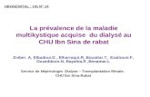La prévalence de la maladie multikystique acquise  du dialysé au CHU Ibn Sina de rabat