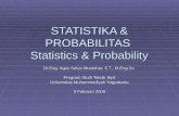 STATISTIKA & PROBABILITAS  Statistics & Probability