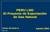 PERU LNG El Proyecto de Exportación de Gas Natural
