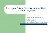 Latvijas Būvinženieru savienības  XVIII kongress