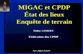 Didier LEMERY Fédération des CPDP