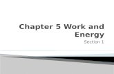 Chapter 5 Work and Energy