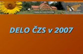 DELO ČZS v 2007