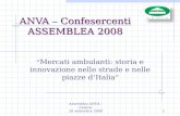 ANVA  –  Confesercenti ASSEMBLEA  2008