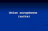 Union européenne  (suite)