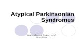 Atypical  Parkinsonian  Syndromes