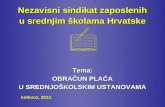 Nezavisni sindikat zaposlenih u srednjim školama Hrvatske