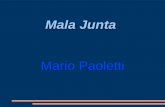 Mala Junta Mario Paoletti
