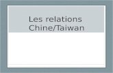 Les relations  Chine/Taiwan