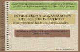 ESTRUCTURA Y ORGANIZACIÓN DEL SECTOR ELÉCTRICO Estructura de los Entes Reguladores