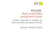 RP&PB Računalniško programiranje