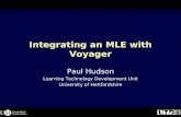 Integrating an MLE with Voyager