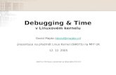 Debugging & Time v Linuxovém kernelu