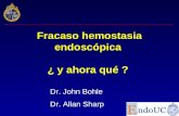 Fracaso hemostasia endoscópica  ¿ y ahora qué ?