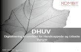 DHUV  Digitalisering af området for Handicappede og Udsatte Voksne