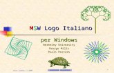 M S W  Logo Italiano