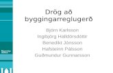 Drög að byggingarreglugerð