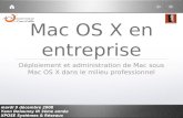 Mac OS X en entreprise