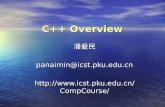 C++ Overview