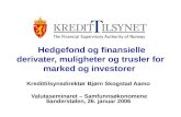 Hedgefond og finansielle derivater, muligheter og trusler for marked og investorer