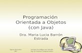 Programaci ó n  Orientada a Objetos (con Java)