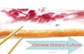 Chinese Dietary Culture