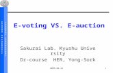Sakurai Lab. Kyushu University Dr-course  HER, Yong-Sork