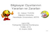 inet-tr’06 Türkiye'de İnternet Konferansı TOBB, ETÜ 22 Aralık 2006