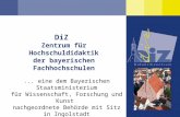 DiZ  Zentrum für Hochschuldidaktik der bayerischen Fachhochschulen