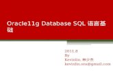 Oracle11g Database SQL 语言基础