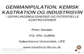 Peter Sandøe FOI, IPH, CeBRA Københavns Universitet, LIFE bioethics.life.ku.dk