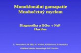 Monoklonální gamapatie Mnohočetný myelom
