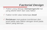 Factorial Design