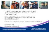 Väkivaltainen ekstremismi Suomessa