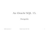 Az  Oracle  SQL 15.