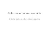 Reforma urbana e sanitária
