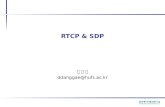 RTCP & SDP