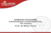 ISHRANA POSEBNIH KATEGORIJA STANOVNIŠTVA, VIII nedelja Prof. dr Mirko Rosić