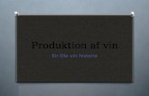 Produktion af vin