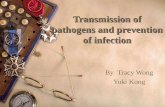 Transmission of pathogens and prevention of infection