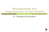 Management des Organisations et des Projets