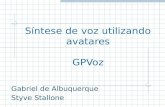 Síntese de voz utilizando avatares GPVoz