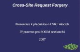 Cross-Site Request Forgery