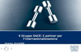 Il Gruppo SACE: il  partner  per l’internazionalizzazione Vicenza, 21/1/2009