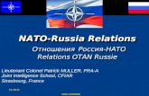 NATO-Russia Relations Отношения Россия-НАТО Relations OTAN  Russie