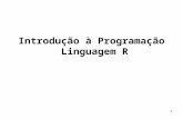 Introdução à Programação  Linguagem R