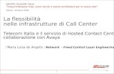 La flessibilità  nelle infrastrutture di Call Center