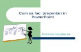 Cum sa faci prezentari in PowerPoint