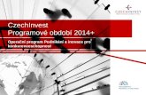 CzechInvest Programové období 2014+